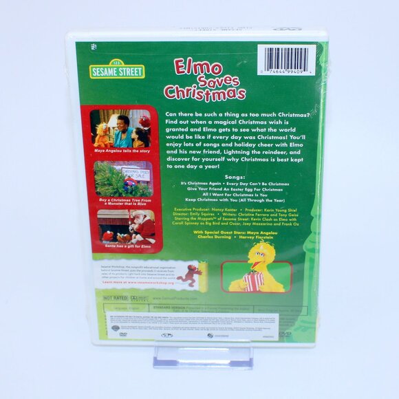 Sesame Street: Elmo Saves Christmas DVD - Picture 2 of 2